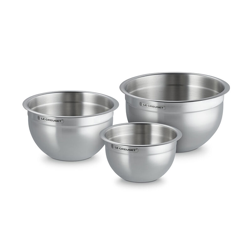 Stainless Steel Mixing Bowls with Lids, Set of 3 - Image 6