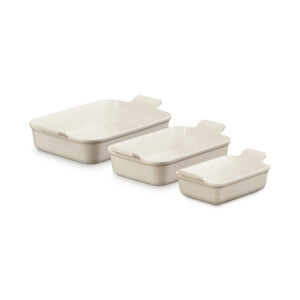 Heritage 3-Piece Rectangular Baking Dish Set