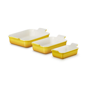 Heritage 3-Piece Rectangular Baking Dish Set