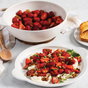 Signature Round Multifunction Baking Dish with Platter Lid