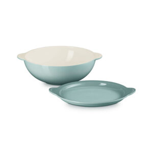 Signature Round Multifunction Baking Dish with Platter Lid