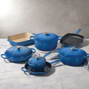 Signature Enameled Cast Iron 11-Piece Ultimate Cookware Set