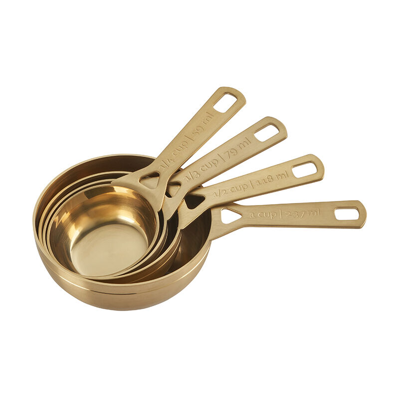 Gold 4-Piece Measuring Cup Set - Image 2