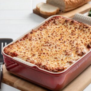 Heritage Deep Rectangular Lasagna Dish