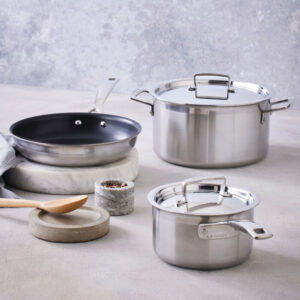 Classic Stainless Steel 5-Piece Cookware Set