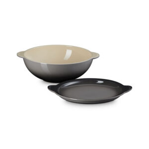 Signature Round Multifunction Baking Dish with Platter Lid