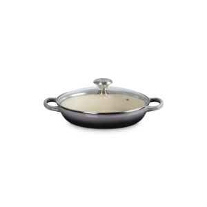 Enameled Cast Iron Signature Round Braiser with Glass Lid