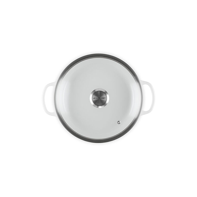 Enameled Cast Iron Signature Round Braiser with Glass Lid - Image 5