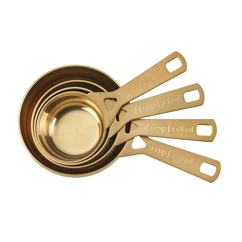 Gold 4-Piece Measuring Cup Set - Image 3