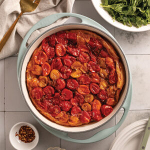 Traditional Round Tarte Tatin Dish